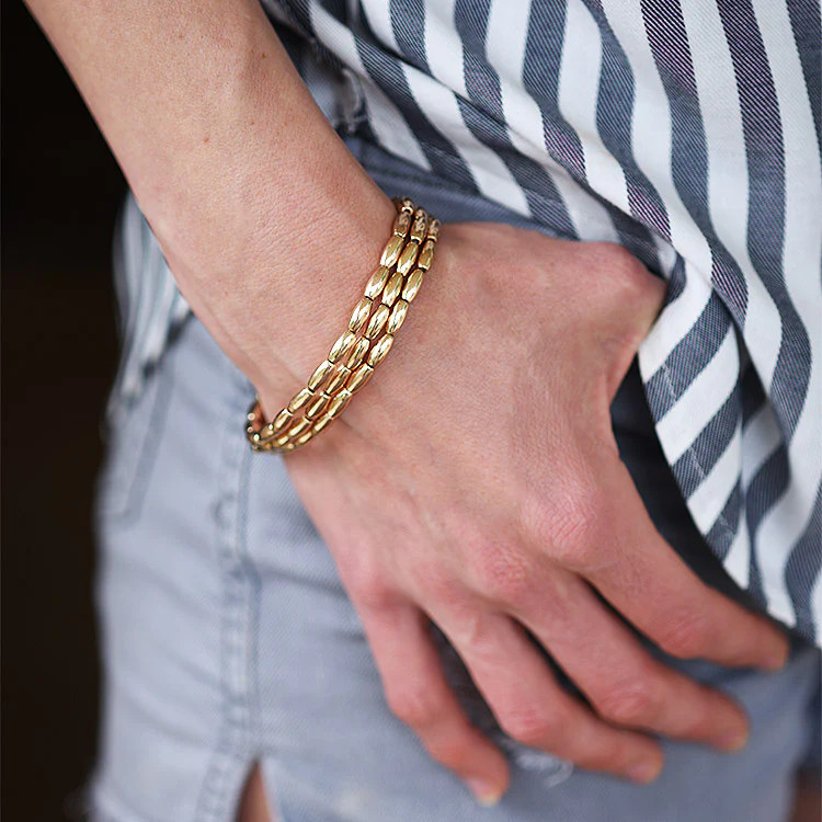 Lila Gold Stack Bracelets | Erin McDermott Jewelry