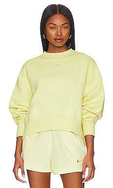 Nike Sportswear Phoenix Fleece in Lemon Chiffon & Sail from Revolve.com | Revolve Clothing (Global)