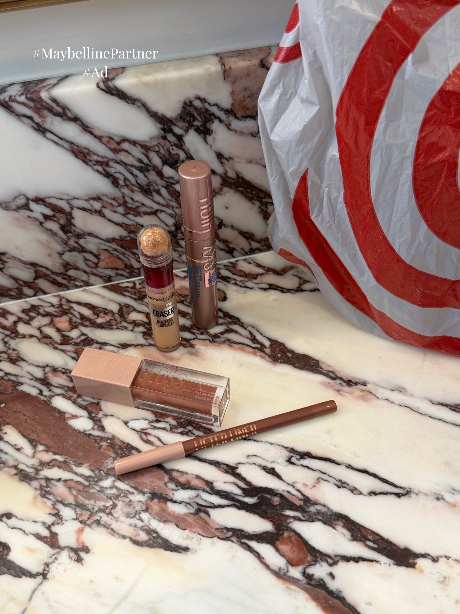 #Ad Effortless summer makeup using a few of my favorites from @maybelline @target @targetstyle #maybellinepartner #TargetPartner @Shop.LTK #liketkit