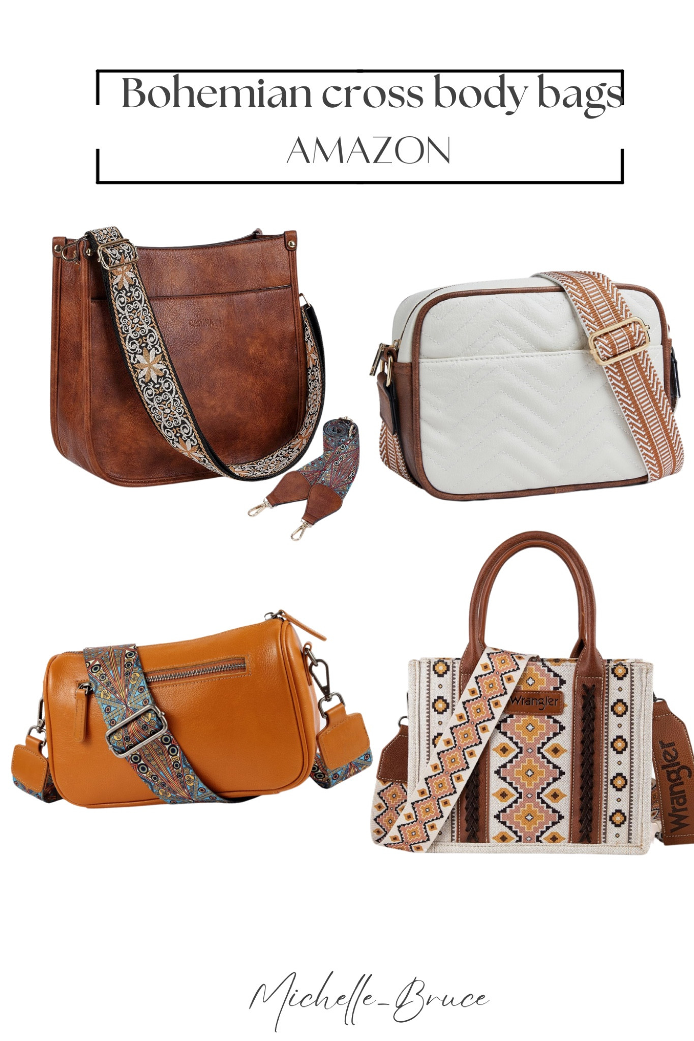 These bohemian cross body bags from amazon are so adorable!! I need all of them! Great prices and great reviews!

#LTKStyleTip #LTKFindsUnder50 #LTKFindsUnder100