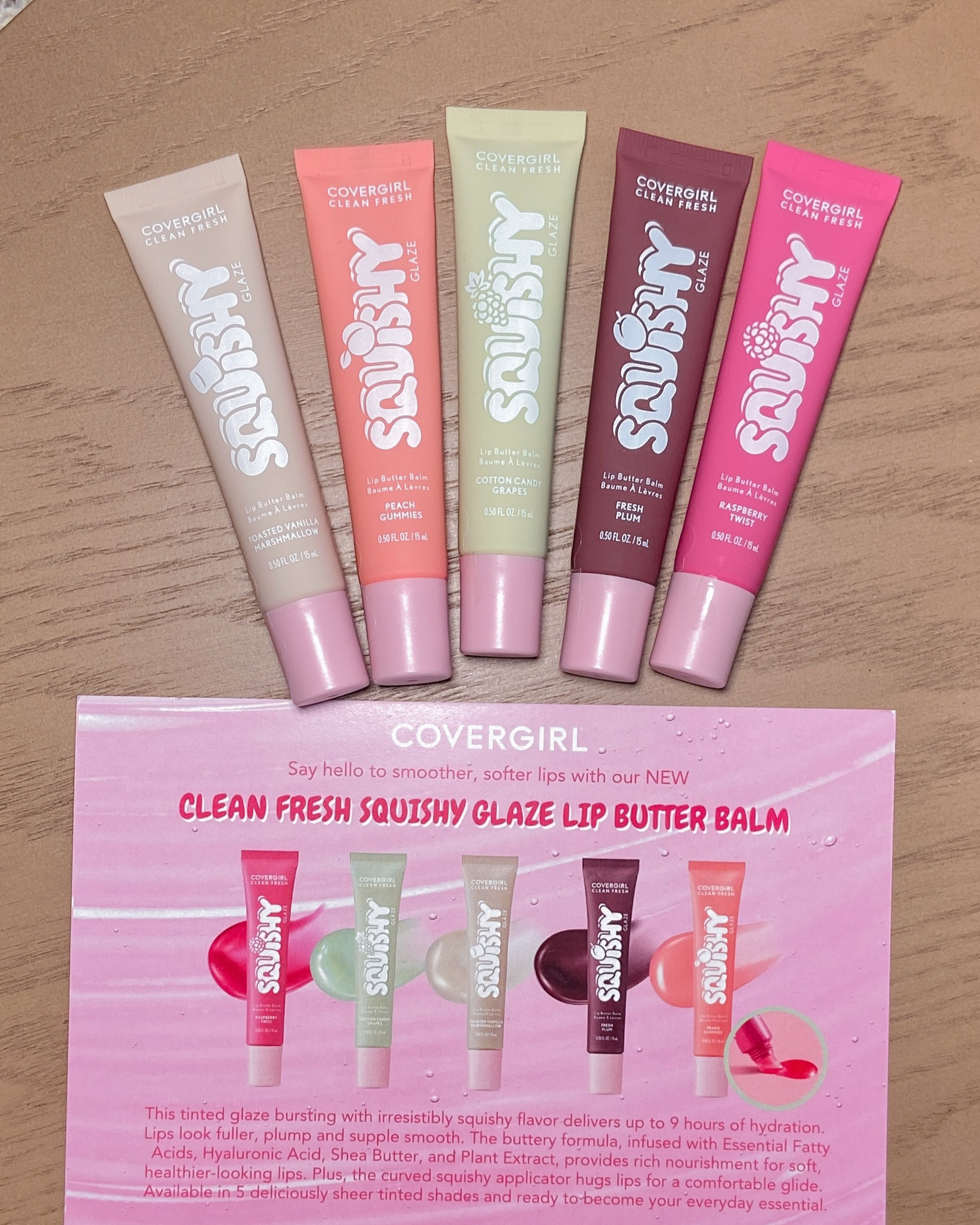 these covergirl tinted glaze lip butter balms deliver up to 9 hours of hydration. lips look fuller, plumper, and supple-smooth. the buttery formula is infused with essential fatty acids, hyaluronic acid, shea butter, and plant extract to provide rich nourishment. available in these 5 sheer tinted shades. my favorites are the cotton candy grapes, fresh plum, and raspberry twist! 💋💄✨  covergirl tinted glaze lip butter balm, covergirl lip butter, tinted lip balm review, hydrating lip butter, everyday lip color, glossy lip balm, drugstore lip favorites, affordable lip products, stocking stuffer beauty gift, holiday beauty gift ideas, covergirl makeup 2025, winter lip essentials, hydrating tinted balm, sheer lip tint, beauty gift guide, drugstore makeup picks, budget friendly makeup, makeup stocking stuffers, holiday makeup must haves, everyday lip product, glossy natural lips, beauty haul ideas, lip balm collection, winter makeup favorites, cute beauty gifts under $10  

 #LTKGiftGuide #LTKHoliday #LTKgrwm