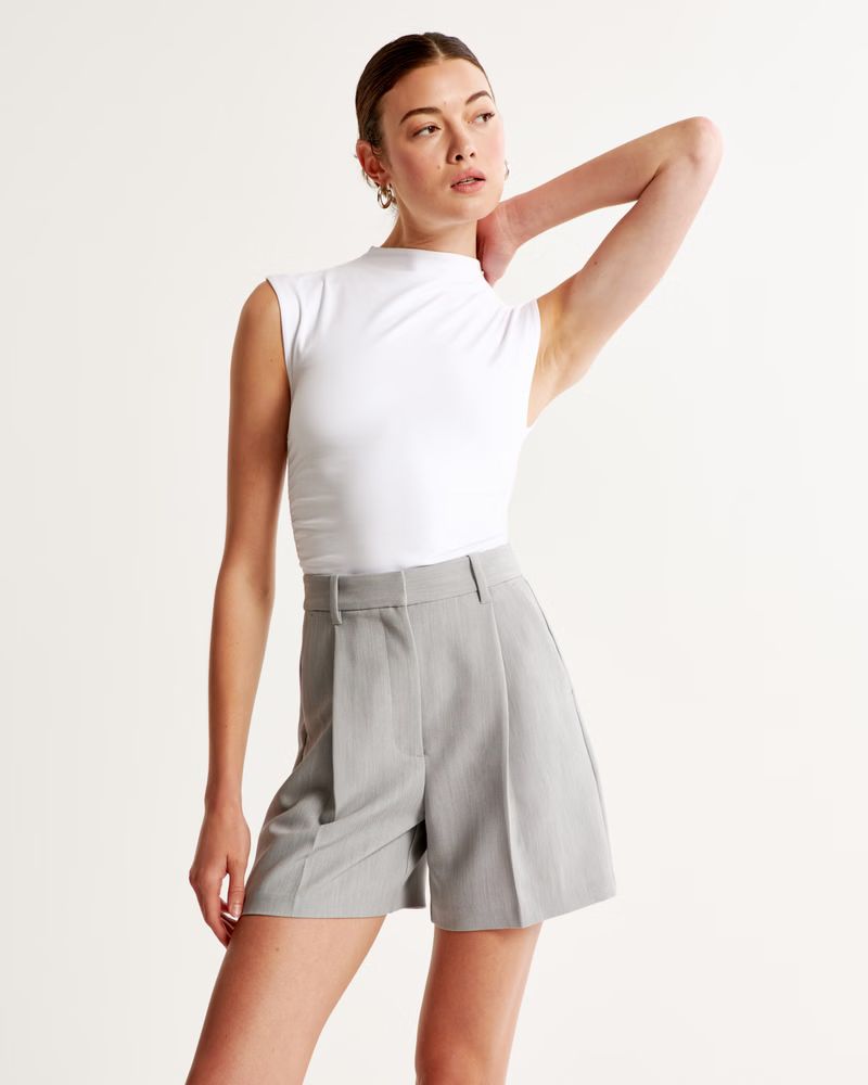 Ultra High Rise Tailored Short | Abercrombie & Fitch (US)