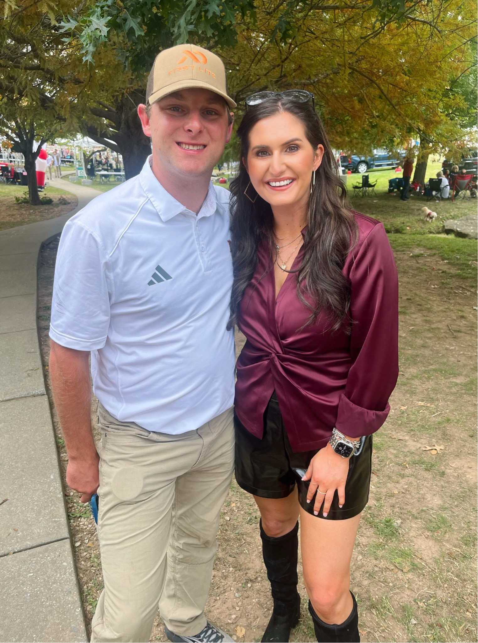 Fall Fashion

Mississippi State game day attire. 🤍 Wearing a small in the blouse and the leather shorts. 

#fall #gameday #boots #fallfashion 

#LTKGiftGuide #LTKstyletip #LTKSeasonal