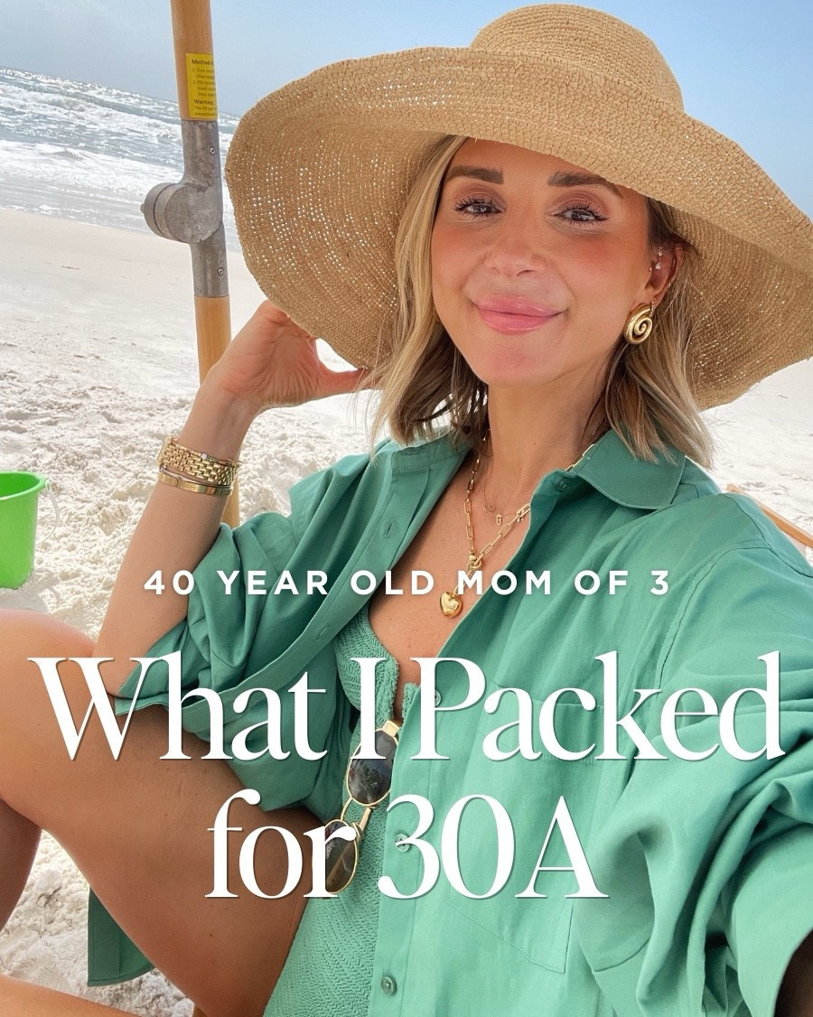 A peek inside my suitcase for our spring break trip to 30A! 


#LTKSeasonal #LTKSwim #LTKTravel