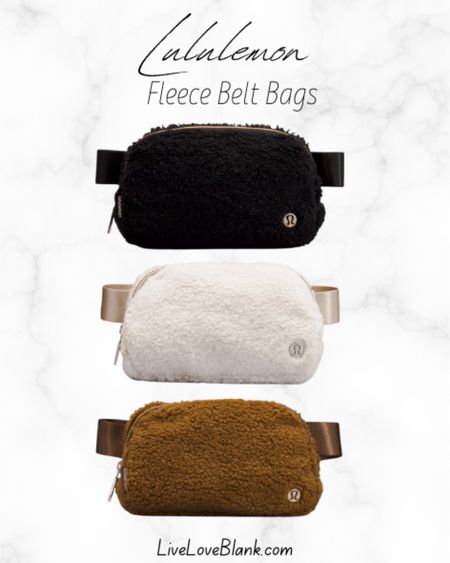 Brown and white are restocked!! I have the black and white belt bags ..

#LTKGiftGuide #LTKitbag #LTKunder50