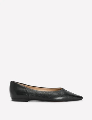 Boden Women's Nigella Pointed Toe Flats in Black | Size 36 | Boden (US)