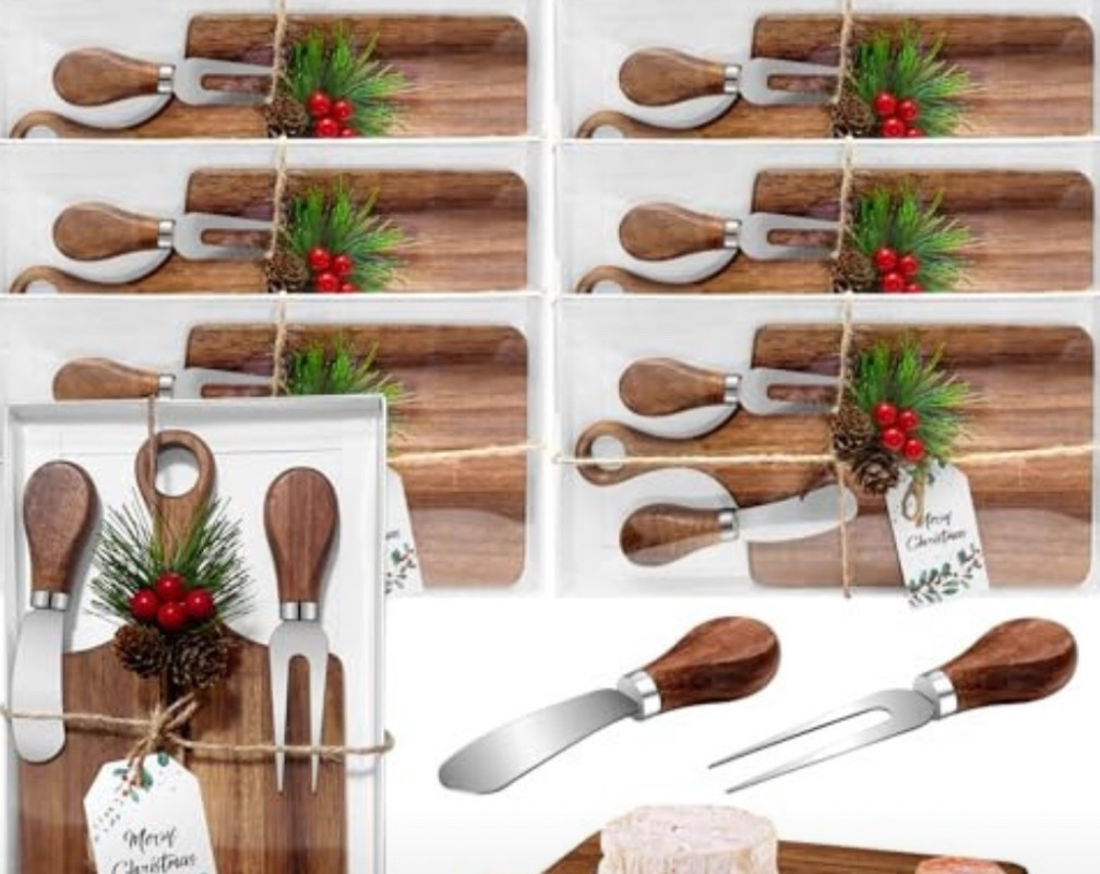 Love if you have a big family ordering these and dressing them up with some homemade jams cheeses, a bottle of wine and then giving everyone to a family member. It’s personal it’s sweet and something everyone will love.

#LTKHoliday #LTKHome #LTKGiftGuide