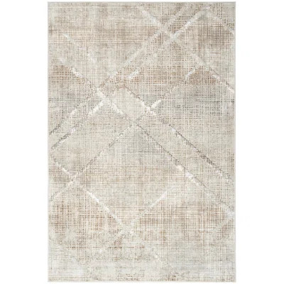 Douglass Abstract Grey/Mocha Area Rug | Wayfair North America