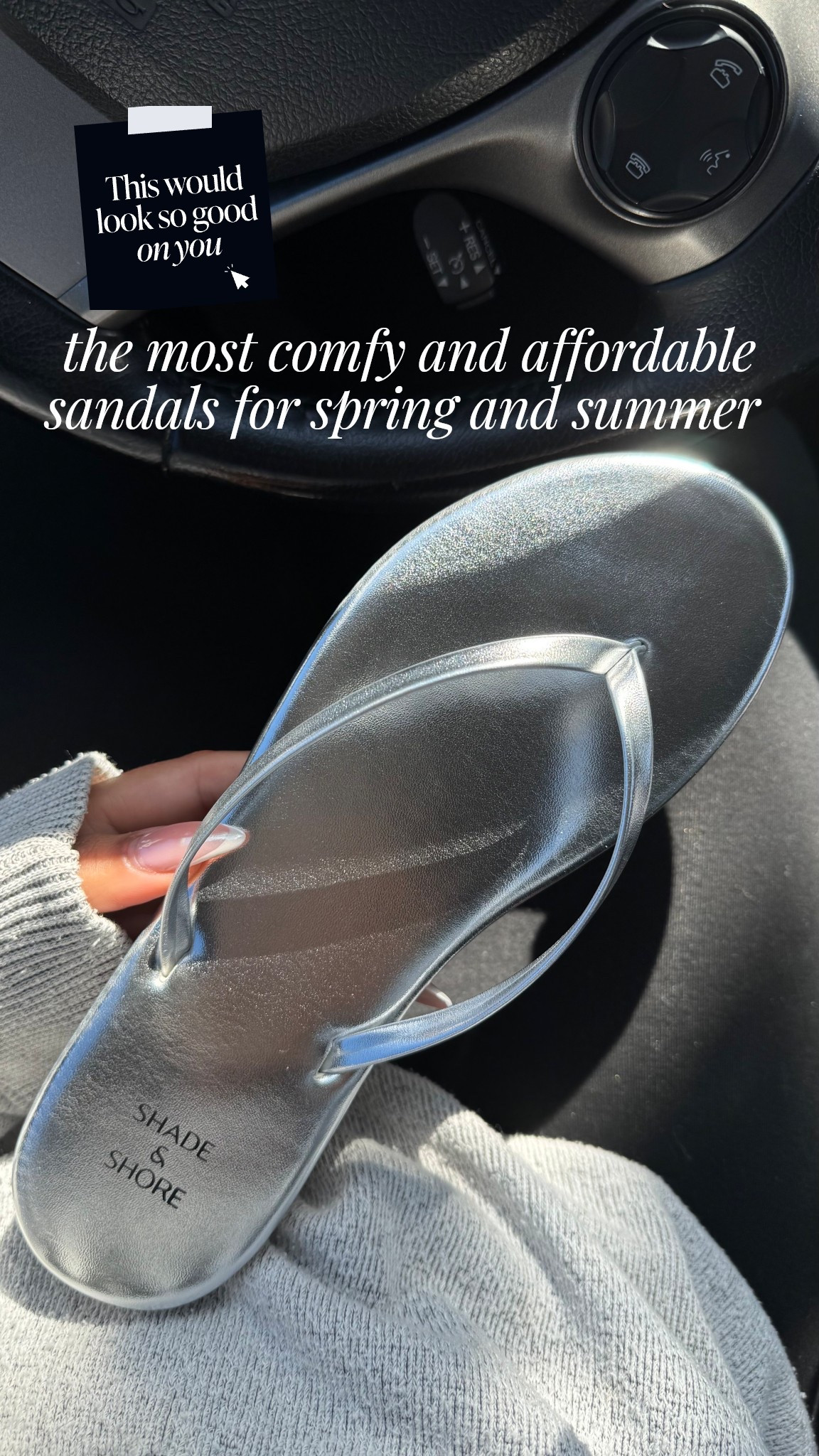 Spring and summer sandals that will elevate and simple ootd. These will be on rotation all season long. 
I love that they are comfortable to walk in and non-slippery at all for only $10.
Comes in multiple colors! 

#LTKShoeCrush #LTKFindsUnder50 #LTKStyleTip