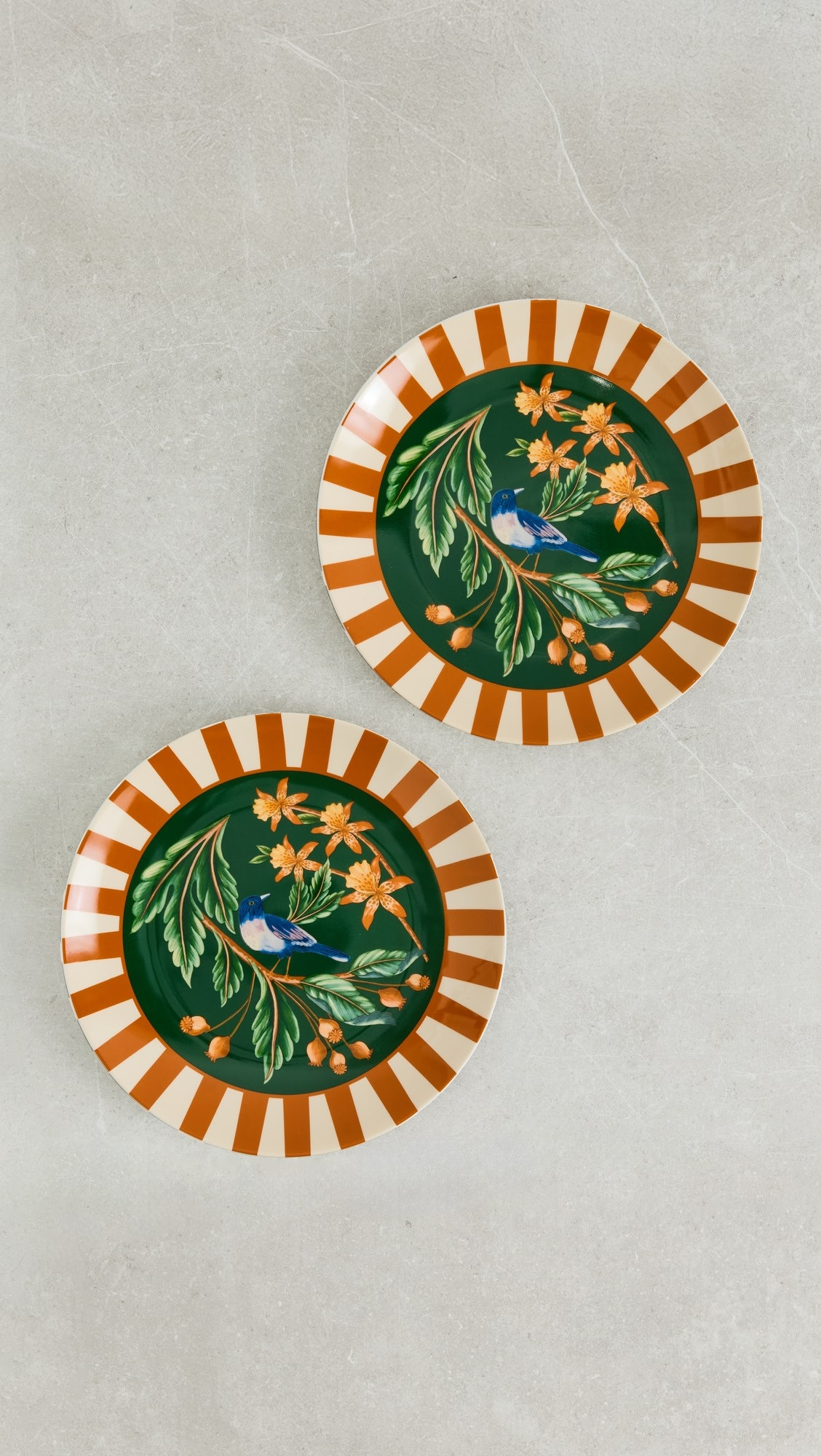 Floral Bird Dinner Plates Set of 2 | Shopbop
