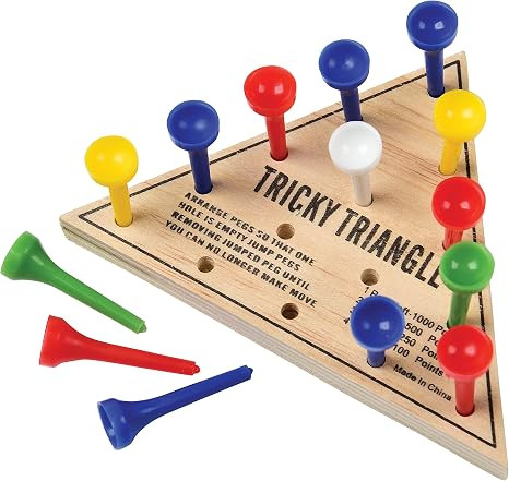 U.S. Toy Tricky Triangle Game - Travel Games, Assorted, MU845 | Amazon (US)