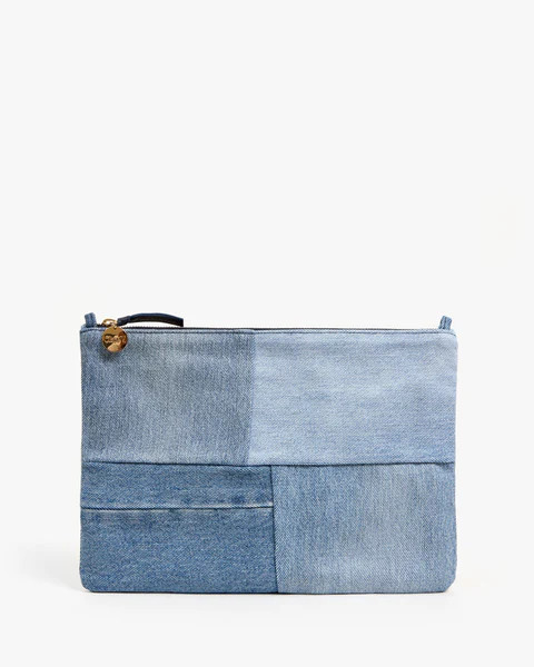 Flat Clutch w/ Tabs | Clare V.