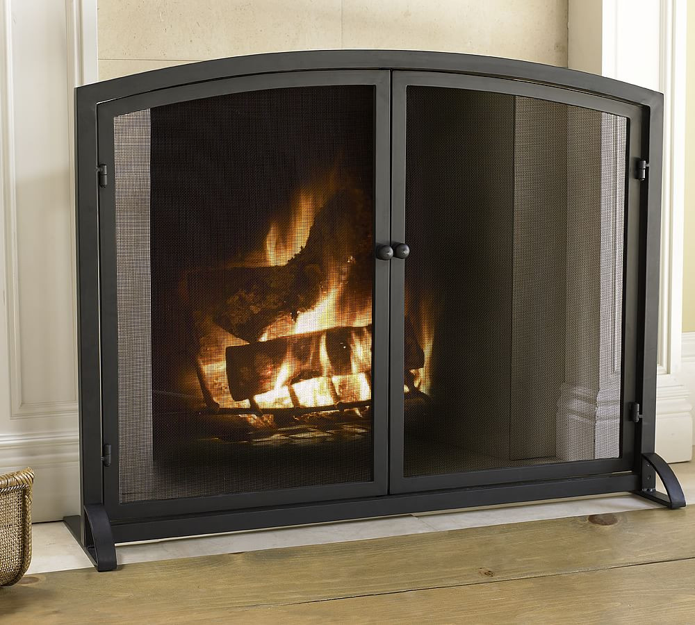 Classic Fireplace Single Screen | Pottery Barn (US)