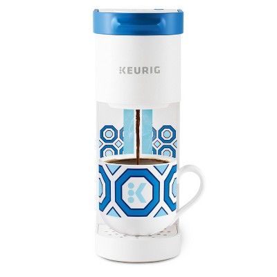 Keurig K-Mini Basic Jonathan Adler Limited Edition Single-Serve K-Cup Pod Coffee Maker - White | Target