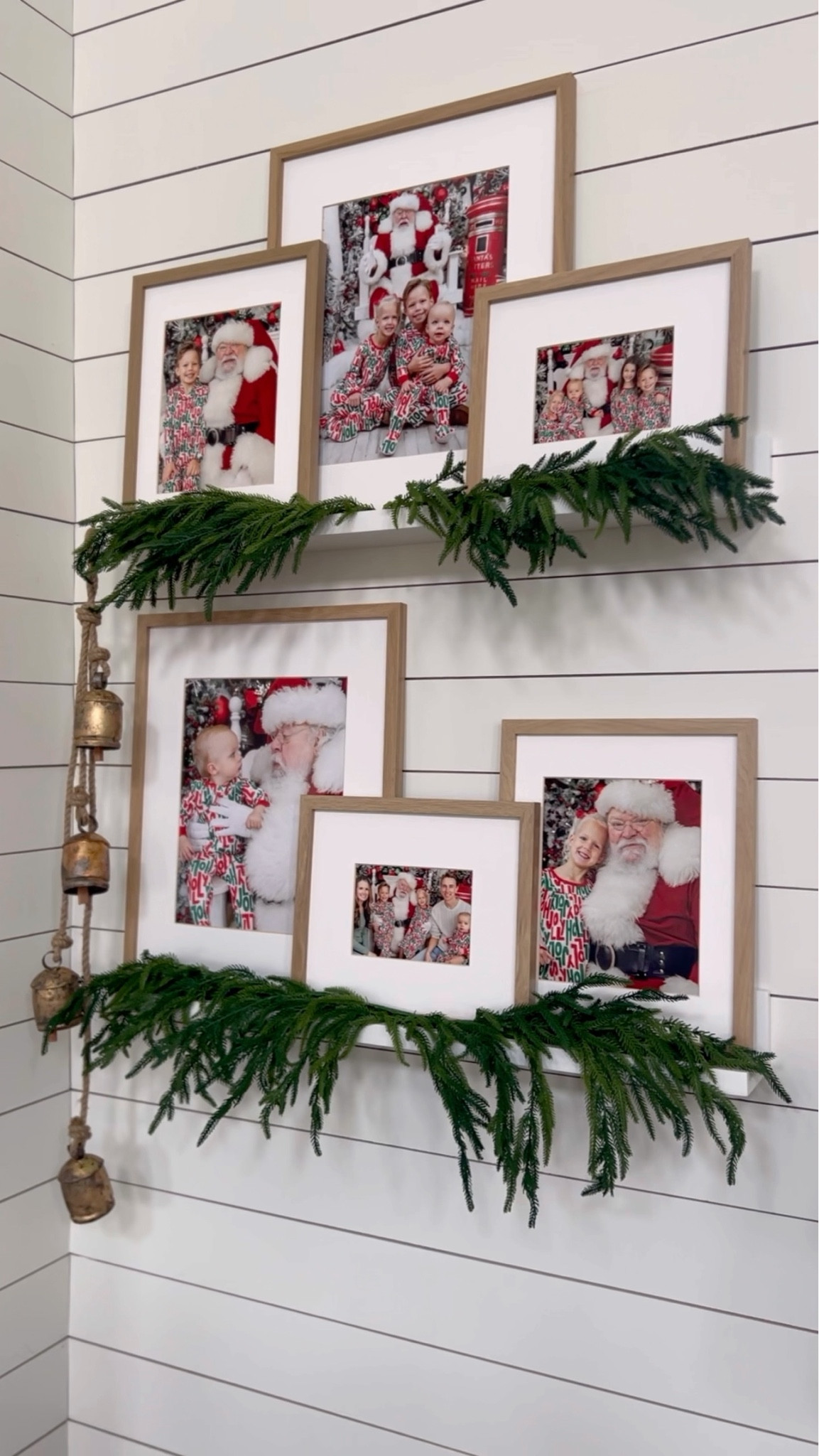 Don’t let those Santa pictures go to waste! I love walking by my little photo wall gallery and seeing these throughout the season! It’s a simple way to add holiday/Christmas decor to a small corner of your home! These are my favorite gallery frames! I have them all over my home!

#LTKHoliday