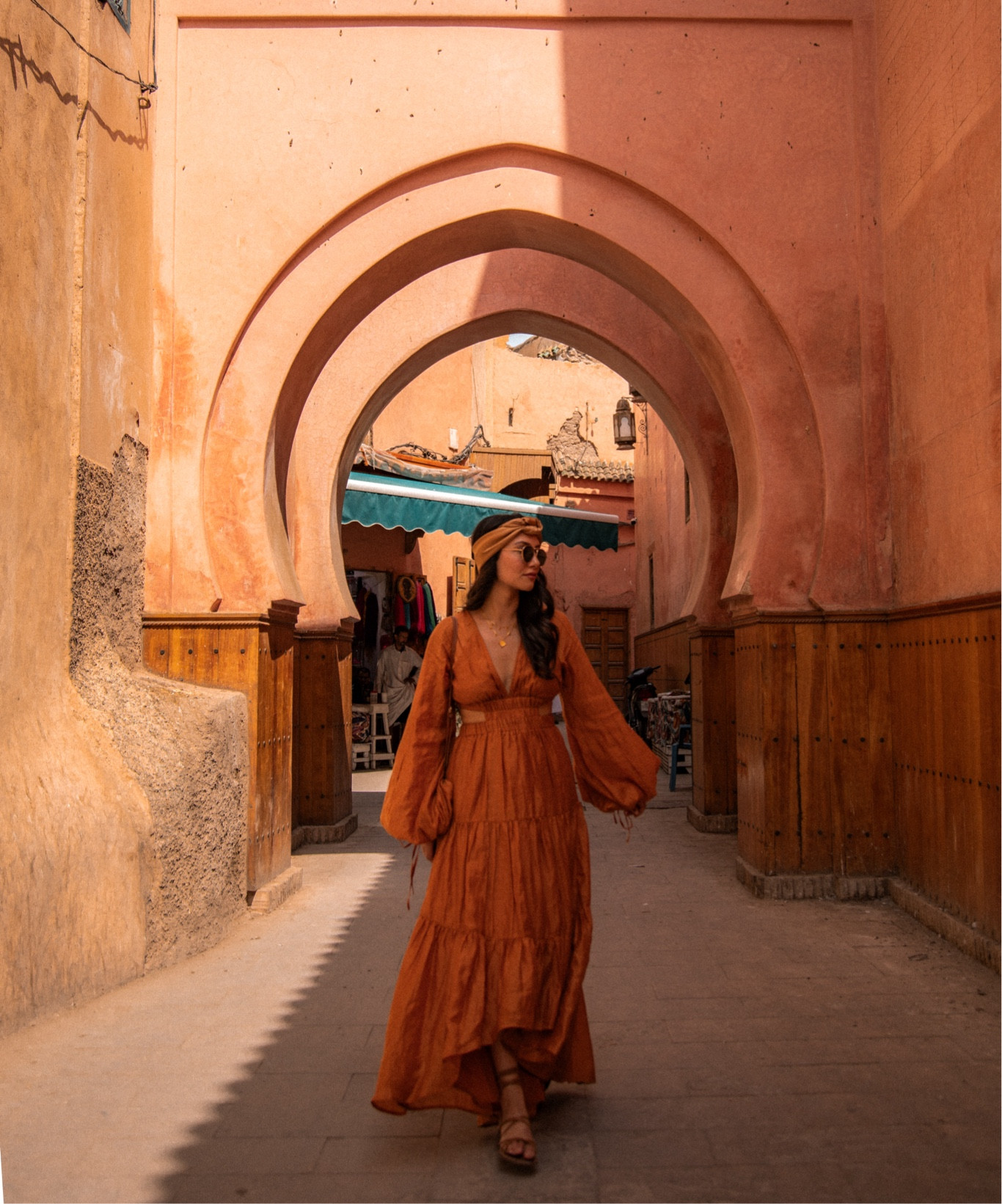 This dress is old asos but I’ve linked a super similar style, that also comes in blue! 