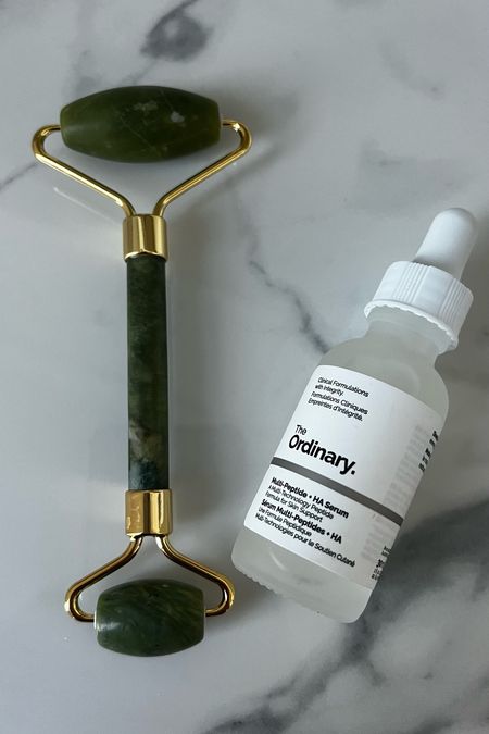 Nothing better than this jade roller / serum combo! It’s so soothing on the skin in the mornings and honestly just super relaxing + leaves me glowy and refreshed! #beauty #skincare 

#LTKbeauty #LTKGiftGuide #LTKfindsunder50