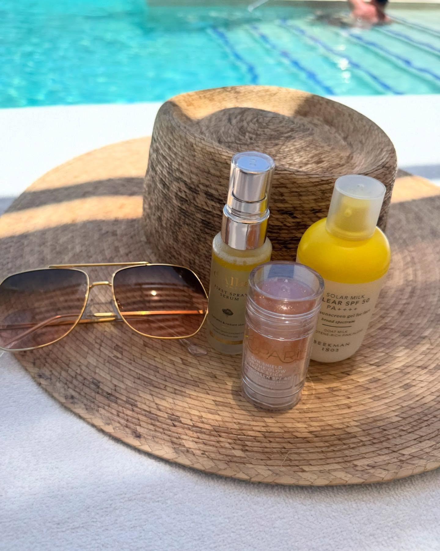 Poolside, protected and glowing ✨☀️ These are my summer must-haves for keeping my skin fresh and sun-safe while I lounge in style. Tap the link in my bio to shop all my faves!

#summer #essentials #poolside #linkinbio #musthaves #amazonfinds #dallasinfluencer

#LTKTravel #LTKStyleTip #LTKBeauty