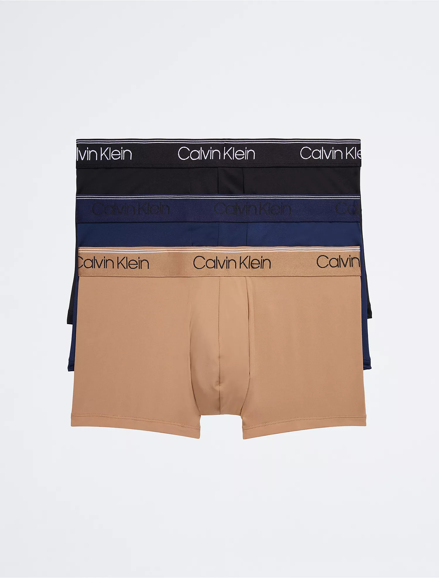 Micro Stretch 3-Pack Low Rise Trunk | Calvin Klein | Calvin Klein (US)