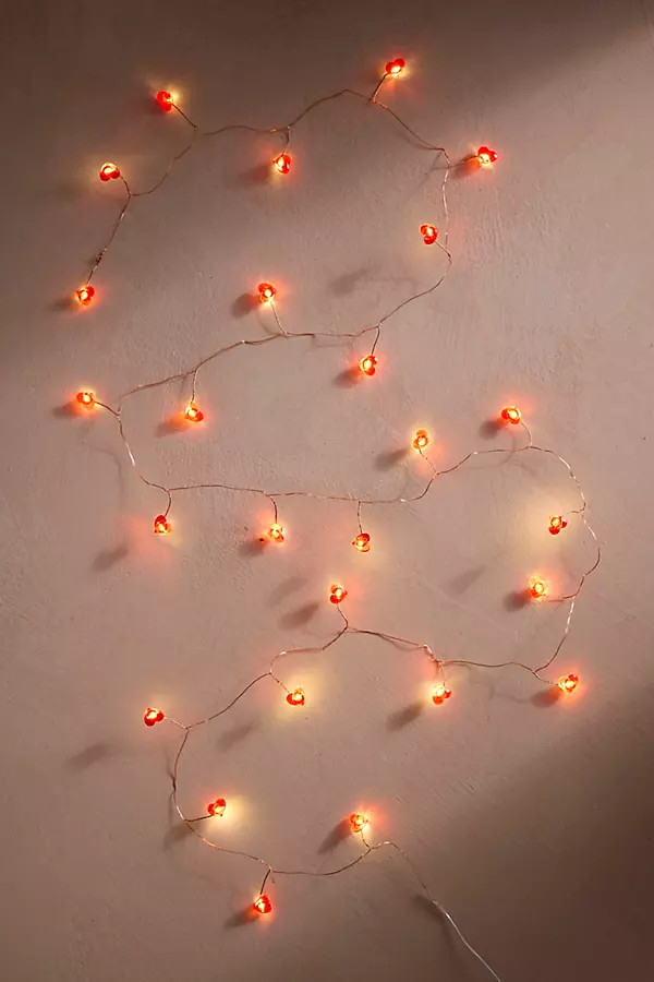 LED Heart Tendril Lights | Anthropologie (US)