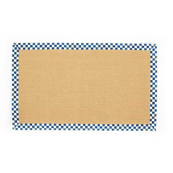 Royal Check Sisal 3' x 5' Rug | MacKenzie-Childs