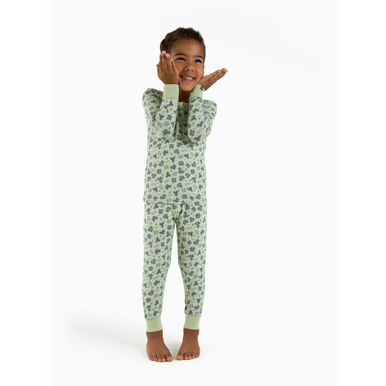 Modern Moments by Gerber Baby and Toddler Unisex St. Patrick's Day Pajama Set, 2-Piece, Sizes 12M... | Walmart (US)