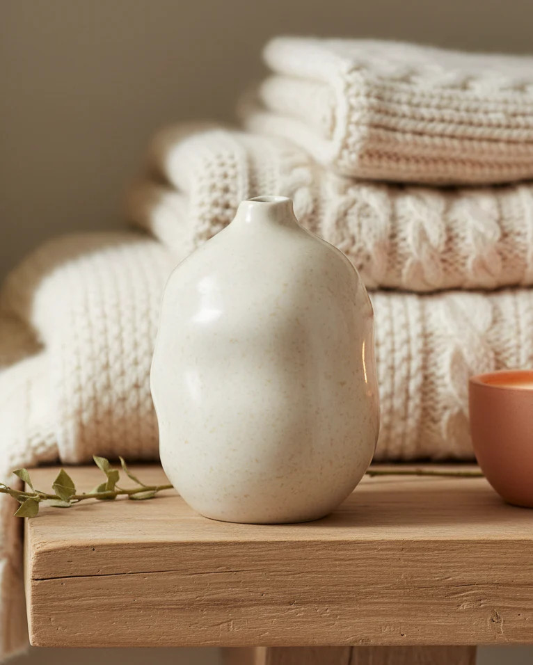 Orion Creamy Budvase | MJHome