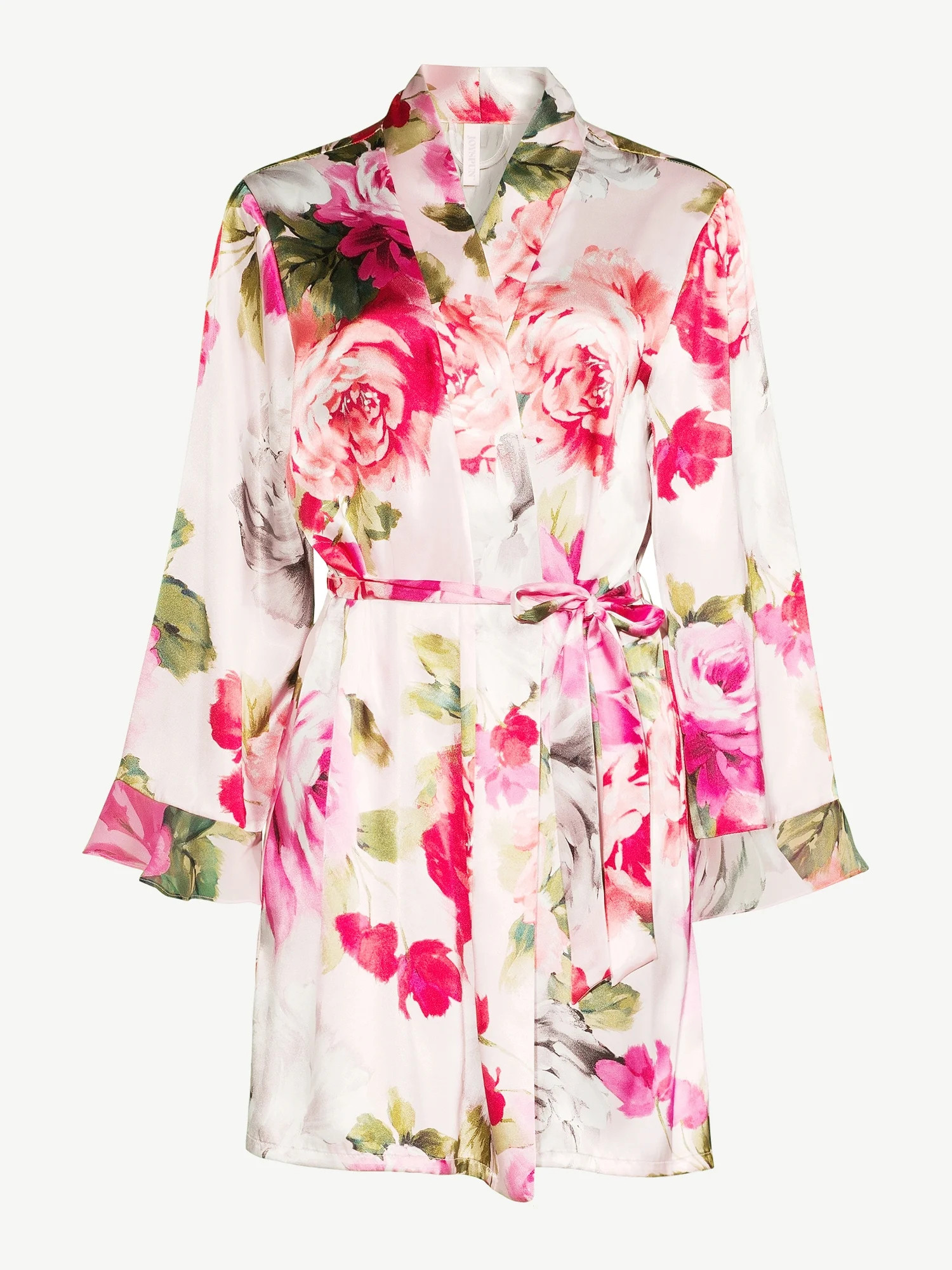 Joyspun Women's Sleepwear Satin Robe, Sizes up to 3X - Walmart.com | Walmart (US)
