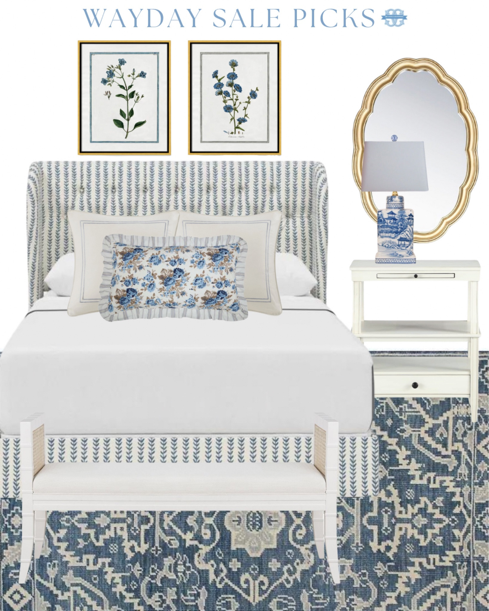 Wayfair sale picks for a bedroom!💙

Home Decor, Bedroom Decor, Coastal Decor, Grandmillennial, Blue and White, Wayday Deals

#LTKHome #LTKSaleAlert #LTKxWayDay
