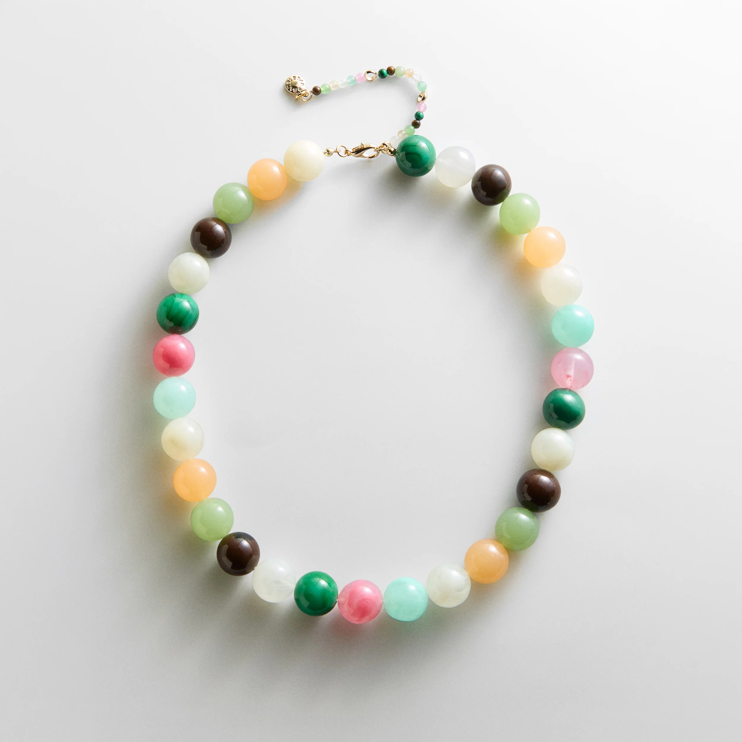 Mini Jane Beaded Necklace - Retro Multi | BaubleBar