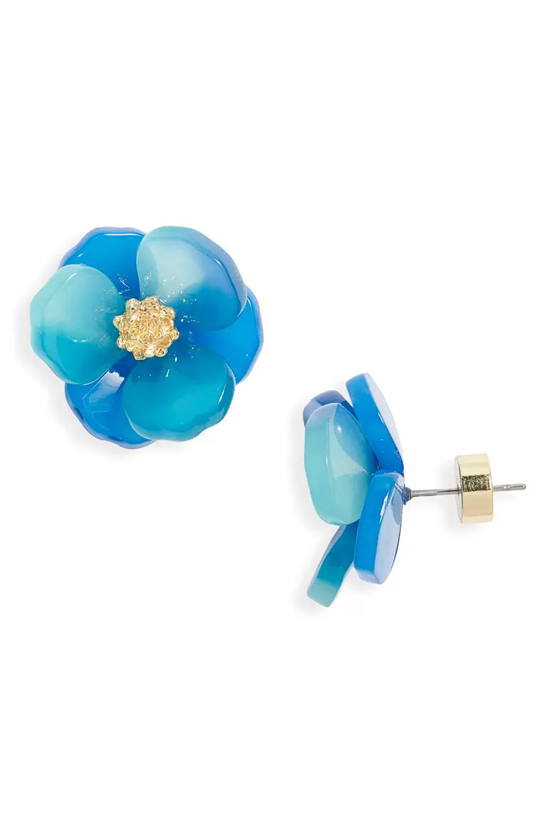 Resin Floral Stud Earrings (Women) | Nordstrom | Nordstrom