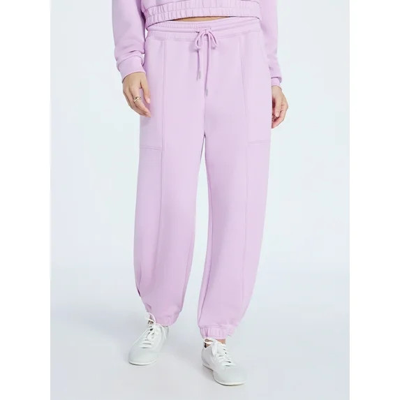 Scoop Women's and Women's Plus New Scubaknit Barrel Pants, Sizes XS-4X | Walmart (US)