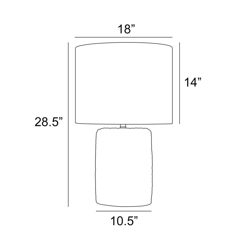 Sujay 29.5'' Battery Powered Integrated LED Outdoor Table Lamp | Wayfair North America
