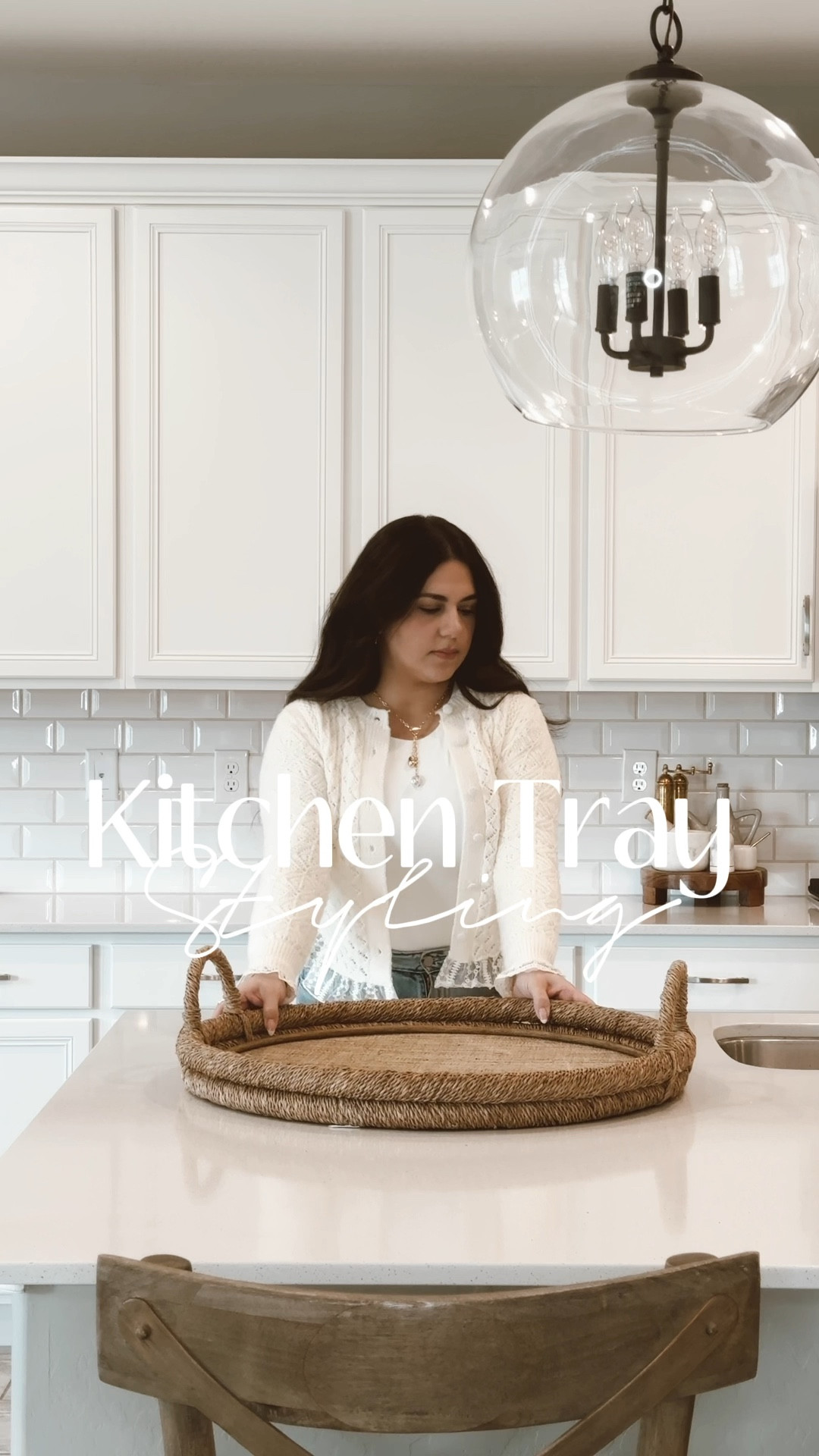 Kitchen Tray Styling - Kitchen Decor - Target Home - Target Home Decor Haul - Rattan Tray - Moody Home Decor - Kitchen Pendant Lights - Kitchen Must Haves - Decor Trend 

#LTKstyletip #LTKMostLoved #LTKhome