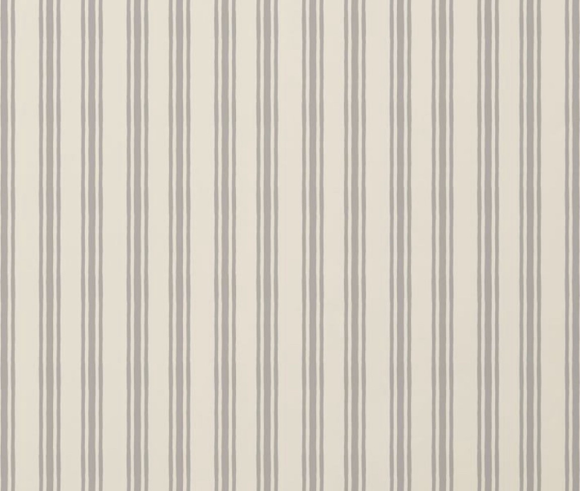 beautiful ticking stripe wallpaper 

#LTKHome