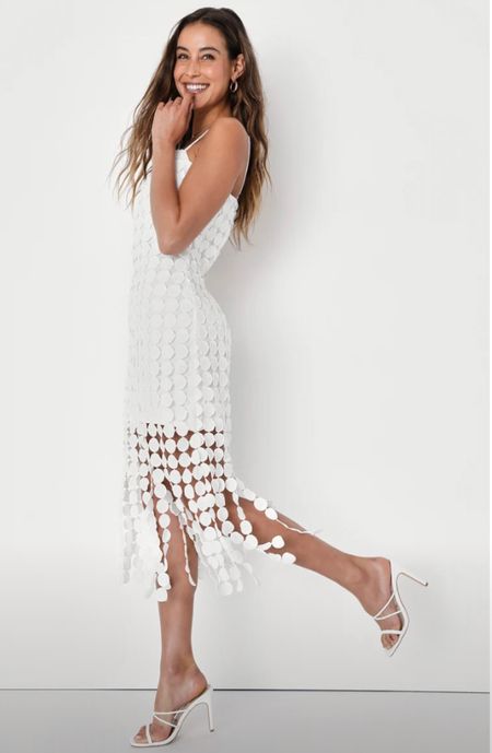 Looking for a white dress? Find the perfect white dress for your bridal shower! A cute white dress would be perfect for your wedding shower. Not sure what dress to wear for your wedding shower? Dress to impress at your next bridal shower with any of these dresses! Typically bridal showers have a less formal vibe than a wedding, so you can wear a casual-chic or dressy outfit. To help you find your perfect bridal shower outfit we curated some of the cutest outfits for you to choose from! #BridalShower #bridetobe #misstomrs #weddingshowertheme #instabride #futuremrs #weddingseason #whitedress #dressforweddings #bridaloutfit #summerweddings 

#LTKwedding #LTKstyletip #LTKFind