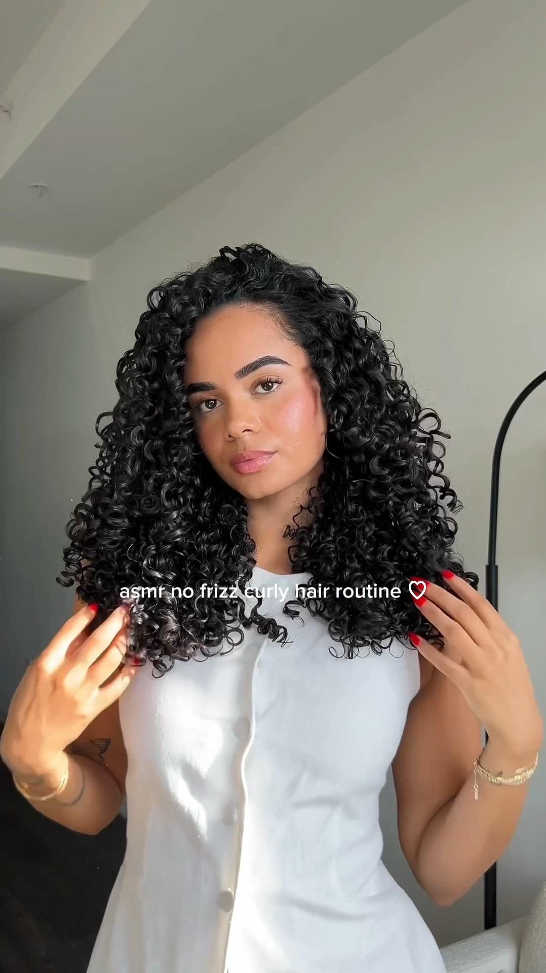 Curly hair routine products for no frizz

These products work amazing on my low porosity curls
