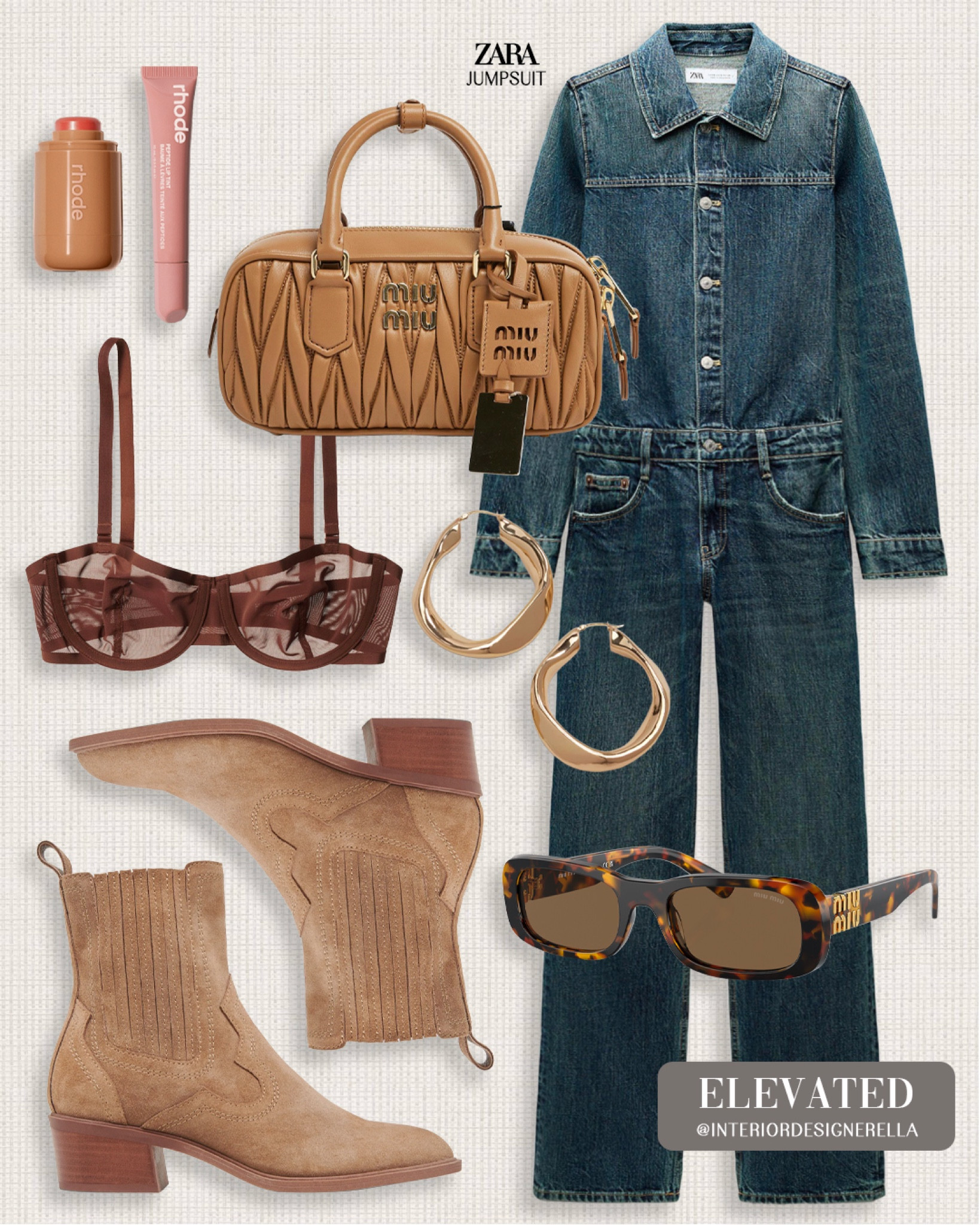 New ZARA denim jumpsuit + 30% off western boots!✨ Share this post with a friend!!🤗 Click on the “Shop OOTD Collages” collections on my LTK to shop this post and more!🤗 Have an amazing day!! Xo!!

#LTKFindsUnder50 #LTKFindsUnder100 #LTKShoeCrush