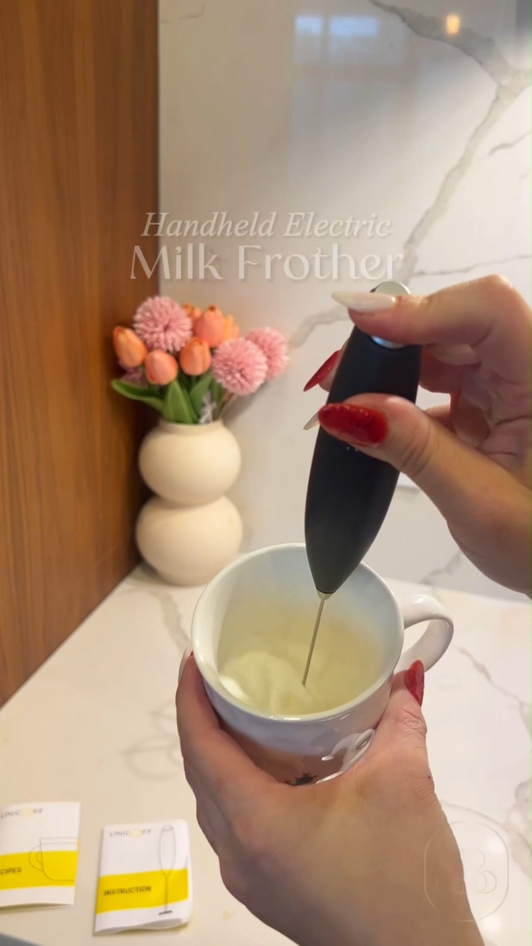 If your daily $7 coffee shop run is draining your wallet before you even start your workday, it’s time to bring the café experience directly to your kitchen counter ☕️ The Unicoff Handheld Electric Milk Frother uses a high-speed, battery-operated motor to whip milk into a rich, silky microfoam in under 20 seconds. Perfect for coffee lovers looking to recreate coffee-shop lattes at home while saving money. 🥛

#unicoff #milkfrother #athomebarista #coffeetime #lattesathome #kitchengadgets #homeessentials
 #LTKmorningroutine #LTKHome