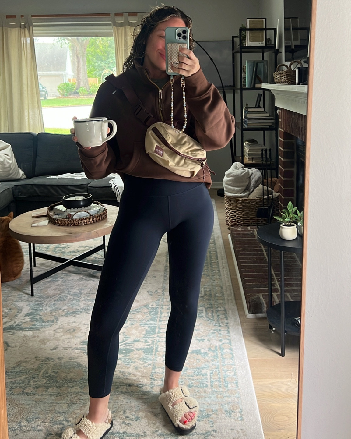 Lululemon new for fall + my fave align legging look alike from Amazon! I almost love these more bc they hold you in around the waist just a bit better! In size M/L sweatshirt & Small leggings!

#LTKunder100 #LTKstyletip #LTKSeasonal