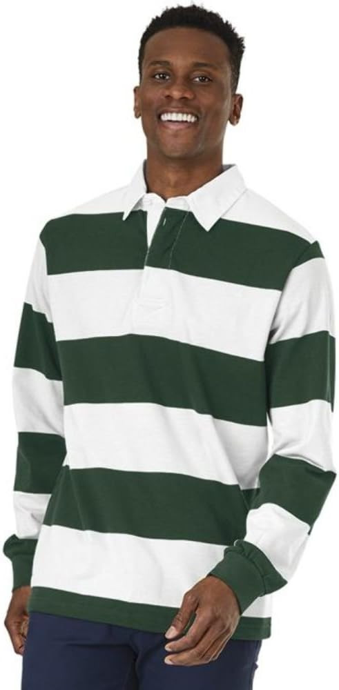 Charles River Apparel Men's Classic Rugby Shirt | Amazon (US)