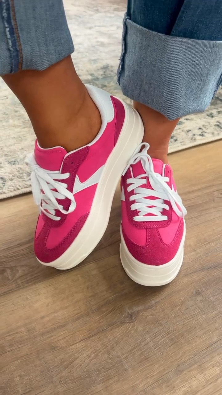 These are so chunky and CUTE. I’m so obsessed with these and love the other styles they come in. Especially the green 🤩 but I love these shoes and don’t mind the heaviness of them. 

Chunky shoes, platform sneakers, pink shoes, casual shoes, trendy sneakers, Walmart spring shoes, Walmart shoes, Jen the Realfuencer 

#LTKStyleTip #LTKWatchNow #LTKShoeCrush