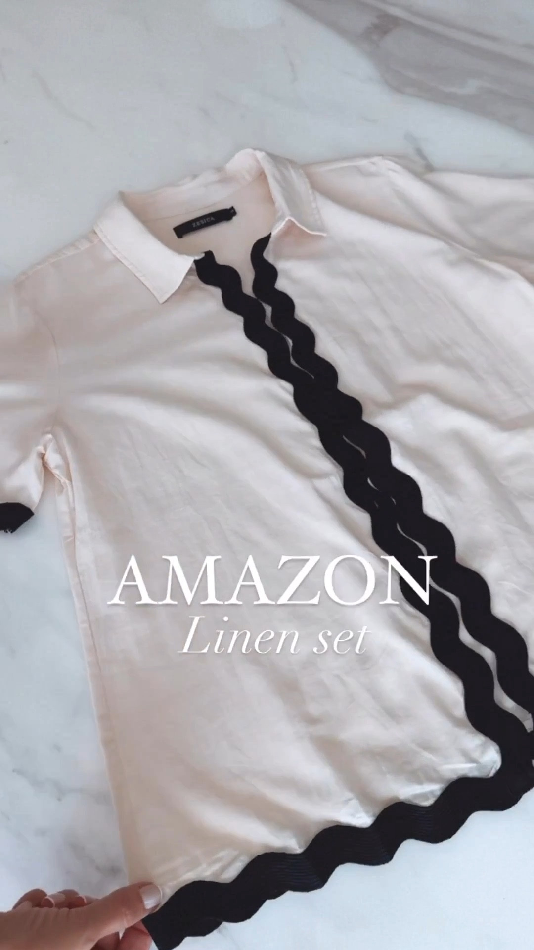 Adorable Amazon linen set! It runs tts, I am wearing a size small 
Perfect for summer and for your vacations 
Resort wear 



#LTKU #LTKootd #LTKgrwm