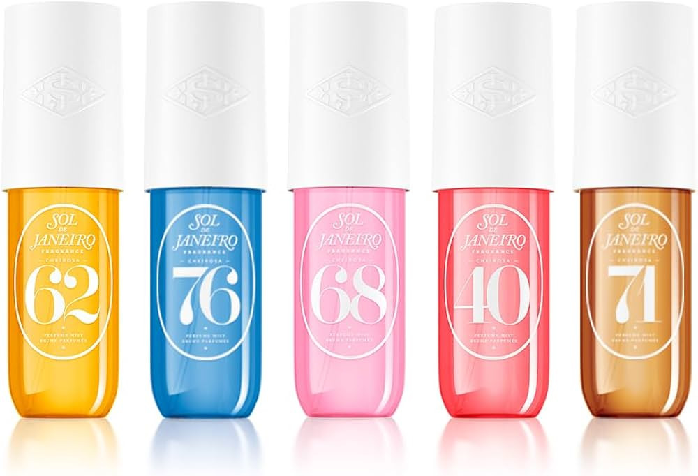 SOL DE JANEIRO Mist and Match Hair & Body Perfume Bundle, Includes 5 90ml Cheirosa Fragrances, Am... | Amazon (US)