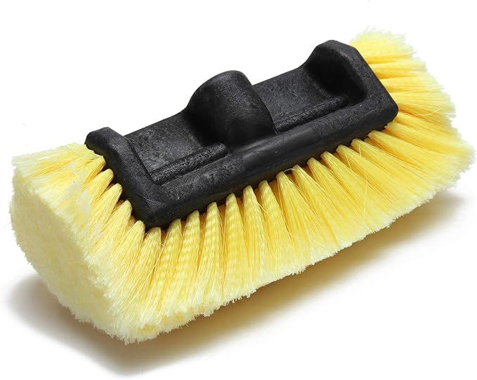 12" Car Wash Brush with Soft Bristle Scrub Brush for Car Truck Boat RV House Siding Deck Camper E... | Amazon (US)