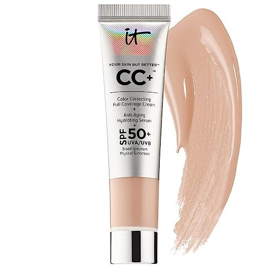 It Cosmetics Your Skin But Better CC+ Color Correcting Full Coverage Cream With Anti Aging Hydrat... | Amazon (US)
