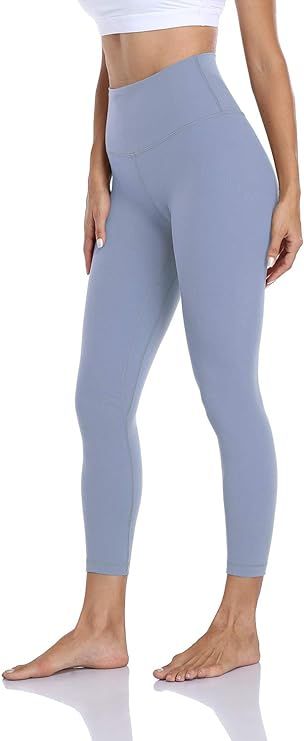HeyNuts Hawthorn Athletic Women's Essential High Waisted Yoga Pants Active Ankle Legging-25'' | Amazon (US)
