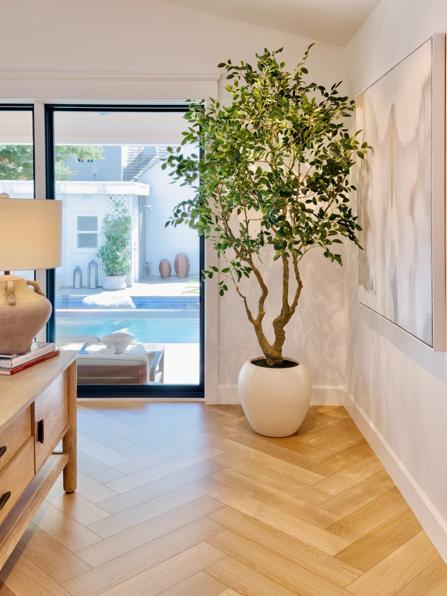My sister’s new faux ficus tree (she has the Adcock below)  is on sale for $269 from $499. Such a great price and the pot is included.🌳 Also comes in an olive tree version - the Alvina which I’ve also linked below.

#LTKSaleAlert #LTKHome