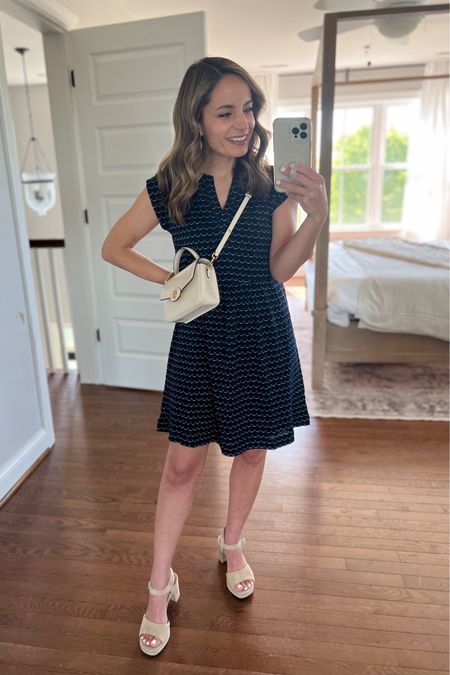 Comfortable spring dress! 40% off this weekend. 

Dress in petite xxs, true to size 
Shoes were from Madewell but are sold out 

#LTKSeasonal #LTKstyletip