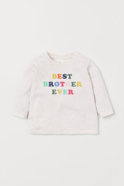 Long-sleeved Sibling Shirt | H&M (US + CA)